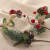 VKTY Weihnachtsblumen-Arrangement, 20 Stück, künstliche Tannenzapfen, Beeren-Stiele, Deko, Blumensträuße, Siehe Abbildung - 4