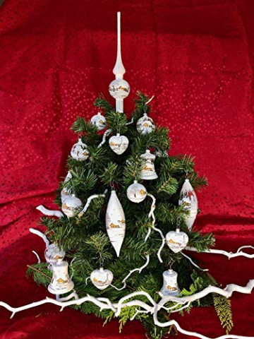 Weihnachtsbaum-Spitze aus Glas + Christbaum-Spitze Standard + Handarbeit aus Lauscha - 7