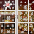 Yuson Girl 108 Stk Schneeflocken Fensterbild Abnehmbare Weihnachten Aufkleber Fenster Weihnachten Deko Wandtattoo Weihnachten Statisch Haftende PVC Aufkleber - 1