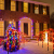 Surakey Festive LED Lichterkette - 10 Stück Weihnachten Beleuchtete Zuckerstangen Lichter Weihnachtsweg Marker, für Garten Dekoration, Gartenstecker Balkon Weihnachtsbeleuchtung Deko Außen - 4