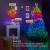 Twinkly - TWS600STP 600 RGB-Multicolor LED Lichterkette - App-gesteuerte LED Weihnachtsbeleuchtung mit schwarzem Kabel (48m) - Unterstützt IoT & Razer Chroma - Dekorationen für Innen- und Außenbereich - 4