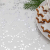 100%Mosel Tischläufer Sterne, in Silber/Metallic (28 cm x 5 m), Tischband aus Organza, edle Tischdeko für Weihnachten & Adventszeit, Festliche Dekoration zu besonderen Anlässen - 3