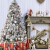 113 Stück Christbaumkugeln Set Weihnachtskugeln aus Kunststoff Rosa und Weiß Baumschmuck Weihnachtsbaum Deko & Christbaumschmuck in unterschiedlichen Größen und Designs Rosa und Weiß - 3
