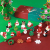 24Stk. Weihnachtsbaumschmuck Weihnachtsanhänger Miniatur Baumschmuck Weihnachten Schneemann Weihnachtsmann Rentier hängend Weihnachtsornamente für Weihnachten Dekoration Adventskalender zum Befüllen - 2