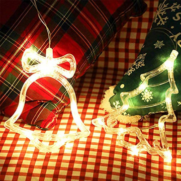 Anyingkai 6pcs Saugnapf Lichterkette,Saugnapf Lichterkette Fenster, Sauger Lichterkette,Saugnapf Lichterkette Weihnachten,Led Saugnapf Weihnachten,Saugnapf Led Deko - 4