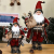 azurely Robe Santa Claus Figur, 30 / 45cm Stehende Santa Claus Figur Puppe Weihnachten Desktop Ornament Kinder Geschenk Spielzeug für Home Mall Office - 3