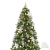 Busybee 210cm Künstlicher Weihnachtsbaum mit beleuchtung 400 LEDs und Ornamenten Reine Champagner-Weihnachtsdekoration, einschließlich voller künstlicher Christbaumkugeln - 1
