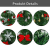 Casaria Weihnachtsgirlande 10m geschmückt 160 LEDs Girlande inkl. Deko Weihnachten Innen Außen IP44 Tannengirlande weiß - 3