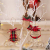 Christbaumanhänger 8 Weihnachtsbaumschmuck Deko-Anhänger aus Filz Christbaum Anhänger Hängende Ornamente, Glocke/ Weihnachtsbaum/Strumpf/Stocking ball formen für weihnachtsbaum anhänger glocke urlaub - 4