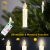 Clanmacy 20 Stück LED Weihnachtskerzen kabellos, Dimmbar Flammenlose Kerzenlichter mit Fernbedienung Timer, warmweiß Christbaumkerzen für Weihnachtsdeko Hochzeit Geburtstags Party - 4