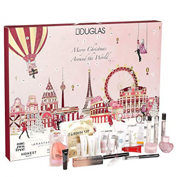 DOUGLAS Adventskalender 2021 Beauty -Premium EDITION- Frauen + Mädchen Kosmetik Advent Kalender , 24 Kosmetik Geschenke Wert 300 €, Pflege Frau, Adventkalender Damen - 2