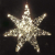 HILIGHT LED Weihnachtsstern mit 150 warmweißen LEDs zum Aufhängen LED Stern 50 cm Silber Weihnachtsdekoration beleuchtet für Innen und Außenbereich Weihnachtsdeko - 2