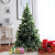HOMCOM Künstlicher Weihnachtsbaum 1,5 m Christbaum Tannenbaum 416 Äste Metallfuß PET Grün - 3
