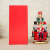 Homyl Weihnachten Nutcracker Soldaten Figuren Spieluhr Spieldose mit Uhrwerk Rote Basis - 2