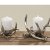 Kerzenständer Kerzenleuchter Metall Geweih Advent Tischdeko Leuchter - 1