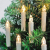KooPower 40er Kabellose LED Kerzen Weihnachtsdeko IP64 wasserdicht Warmweiß mit Batterien, Dimmbar mit Fernbedienung und 4 Timerfunktion - 1