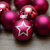 KREBS & SOHN 20er Set Glas Christbaumkugeln - Weihnachtsbaum Deko zum Aufhängen - Weihnachtskugeln 5,7 cm - Pink Sterne - 4