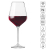 Krosno Rot-Weingläser | Set von 6 | 490 ML | Avant-Garde Kollektion | Perfekt für zu Hause, Restaurants und Partys | Spülmaschinenfest und Mikrowellengeeignet - 3