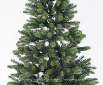 Künstlicher Tannenbaum mit Spritzguss Nadeln auf 766 Tips, LED Beleuchtung, Höhe 180cm von kunstpflanzen-discount.com - künstlicher Weihnachtsbaum - Tannenbaum künstlich - künstliche Weihnachtsbäume Christbaum - 4