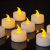 LED Kerzen, 24 Stück LED Flammenlose Tealights, Flackern Teelichter, elektrische Kerze Lichter Batterie Dekoration für Weihnachten, Weihnachtsbaum, Ostern, Hochzeit, Party - 1