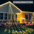 LED Lichterkette Außen WarmWeiß - HOSPAOP 320 LED Weihnachtsbeleuchtung Aussen Strom lichterketten mit 8 Leuchtmodi, Timer, Wasserdicht für Party, Garten, Baum, Weihnachten Deko - 2