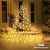 LED Lichterkette Weihnachtsbaum Lichtervorhang Beleuchtung - 400 LEDs Weihnachtsbeleuchtung Weihnachten Lichternetz für Innen & Außen 2m Tannenbaum Licht Warmweiss Weihnacht Christbaum Deko mit Ring - 2