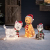 Lights4fun 50er LED Labrador Weihnachtsbeleuchtung Außen Weihnachtsfigur Timer - 4
