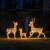 Lights4fun Rattan LED Rentier Familie Weihnachtsfiguren Außen - 1