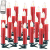 Lunartec LED-Baumkerzen kabellos: FUNK-Weihnachtsbaum-LED-Kerzen mit Fernbedienung, 20er-Set, rot (Weihnachtsbeleuchtung kabellos) - 1