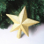 OULII Christbaumspitze Stern Verzierung Glitter Baum Stern Weihnachtsdekoration (Gold) - 2