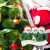 qiaoxiahe Weihnachtsferiendekoration Personalisierte Heimdekorationen Familie 2020 Besonderes Jahr Kleiner Mann mit Maske Anhänger für Christbaumschmuck an den Wänden an den Türverkleidungen der - 4