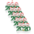 qiaoxiahe Weihnachtsferiendekoration Personalisierte Heimdekorationen Familie 2020 Besonderes Jahr Kleiner Mann mit Maske Anhänger für Christbaumschmuck an den Wänden an den Türverkleidungen der - 1