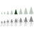SALCAR Premium Weihnachtsbaum 180cm - Künstlicher Baum - Keine störenden Tannennadeln - Geruchslos - Christbaum - Dunkelgrün - 1,8m - 3