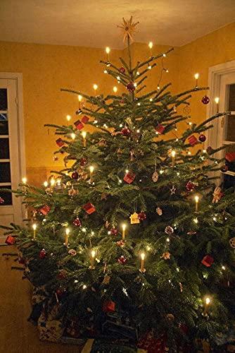 SWANEW 20er LED Weihnachtskerzen Kabellos mit Fernbedienung Inkl Batterien Warmweiß LED Lichterkette RGB Multicolor LED Kerzen für Weihnachtsbaum, Weihnachtsdeko, Hochzeitsdeko - 5