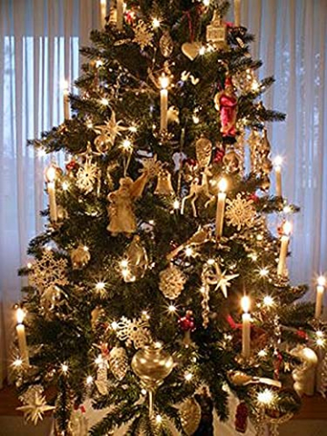 SWANEW 30x LED Weihnachtskerzen Flammenloses LED RGB Kerzen Kabellos Warmweiß RGB Weihnachtsbaumkerzen mit Fernbedienung Christbaumkerzen - 4