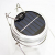 Trendario - LED Solarlampe im Einmachglas, Solarlaterne als perfekte Gartenleuchte - Solar Sun Jar, Sonnen Hängeleuchte aus Glas - Solarglas mit extra langer Leuchtdauer - 4
