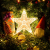 Weihnachtsbaumspitze Topper Star Warm White Light Weihnachtsbaum Deko für Weihnachten Ferienhaus Fit für allgemeine Größe Weihnachtsbaum, 8,7 Zoll - 2