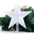 Weihnachtsbaumspitze Topper Star Warm White Light Weihnachtsbaum Deko für Weihnachten Ferienhaus Fit für allgemeine Größe Weihnachtsbaum, 8,7 Zoll - 4