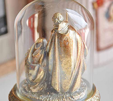 WQQLQX Statue Harz lackiert Christ Dekoration Statue Jesus Skulptur Krippe Figure Familiendekoration Figuren Religiöse Geschenke Handwerkskollektion Geschenke Skulpturen - 4