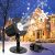 YAZEKY Led Projektor Weihnachten Schneeflocke weihnachtsbeleuchtung Projektorlampe außen Innen IP65 Schneefall Lichter Effekt Romantisch für Weihnachten, Party, Festival, Hochzeit - 1