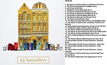 Rituals Exklusiv Adventskalender 2021 Frauen - Beauty Kosmetik Advent Kalender, 24 Geschenke Pflege Weihnachtskalender Frau, Adventkalender Damen - 4