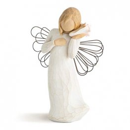 Willow Tree 26131 Figur Engel des Ich denke an Dich, 3,8 x 3,8 x 14 cm, Natur - 1