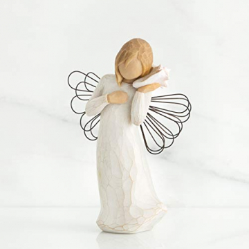 Willow Tree 26131 Figur Engel des Ich denke an Dich, 3,8 x 3,8 x 14 cm, Natur - 2