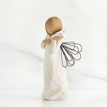 Willow Tree 26131 Figur Engel des Ich denke an Dich, 3,8 x 3,8 x 14 cm, Natur - 3