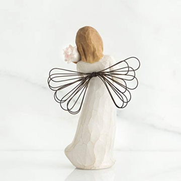 Willow Tree 26131 Figur Engel des Ich denke an Dich, 3,8 x 3,8 x 14 cm, Natur - 4