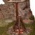 CV Bethlehem Schild mit Korkfelsen und Lagerfeuer Krippe Krippen-Zubehör - 2