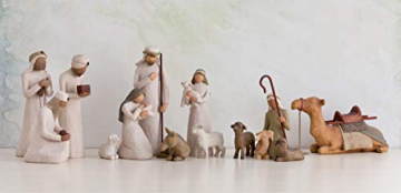 Willow Tree 26027 Figur Weihnachtsartikel Die Heiligen Drei Könige, Holz, Natur, 5,1 x 5,1 x 21,6 cm - 6