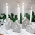 Heitmann Deco Advents-Kerzenhalter - Häuschen - 4er Set - Keramik - zum Hinstellen - Weihnachtsdeko - grau,weiß - ca. 16,5 x 11 x 6,5 cm - 2