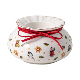 Villeroy und Boch - Toy's Delight Decoration Teelichthalter Dose, stimmungsvoller Kerzenhalter in Dosenform, Porzellan, bunt, 10 x 6 cm - 1