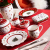 Villeroy und Boch Toy's Delight Kaffeebecher mit Streumotiv, 440 ml, Premium Porzellan, Weiß/Rot - 2